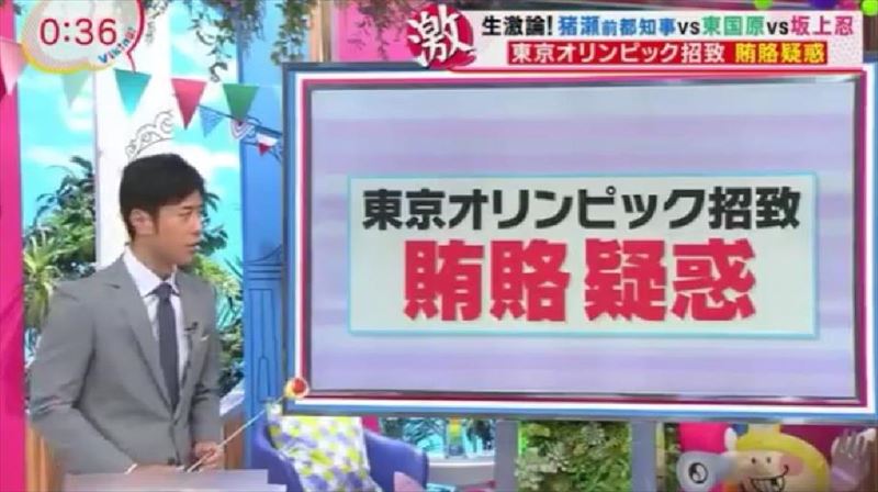 オリンピックを賄賂で誘致