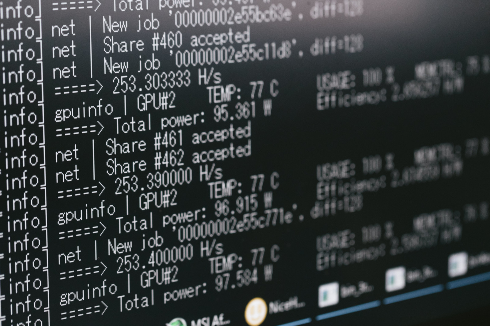 仮想通貨のマイニング