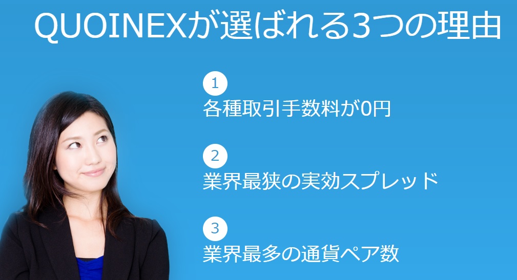 QUOINEXでビットコイン