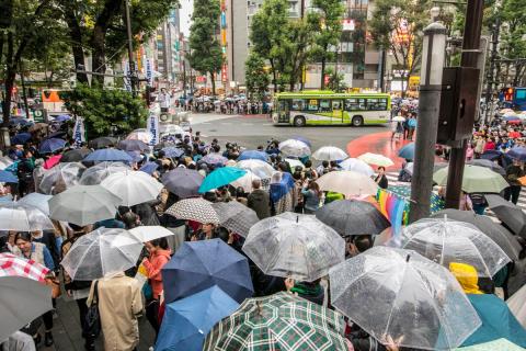 立憲民主党の池袋街頭宣伝