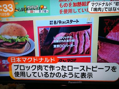 マクドナルドの詐欺肉問題